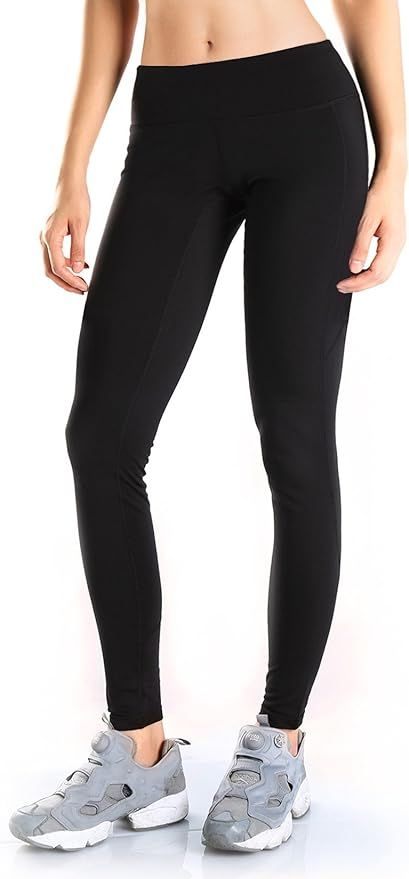 Yogipace Petite/Regular/Tall,Women's Water Resistant Fleece Lined Thermal Tights Winter Running C... | Amazon (US)