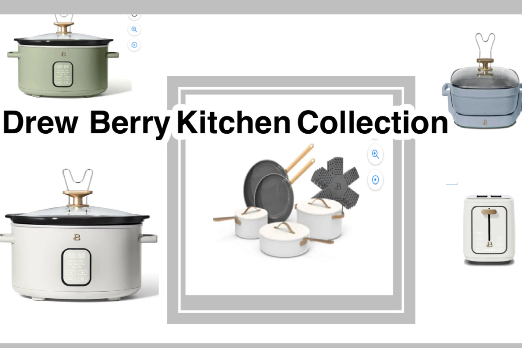Drew Berry Kitchen Appliances brings  functionality with atheistically pleasing details. Shop online now at Walmart.com

#walmart #kitchenupdate

#LTKhome #LTKCyberWeek