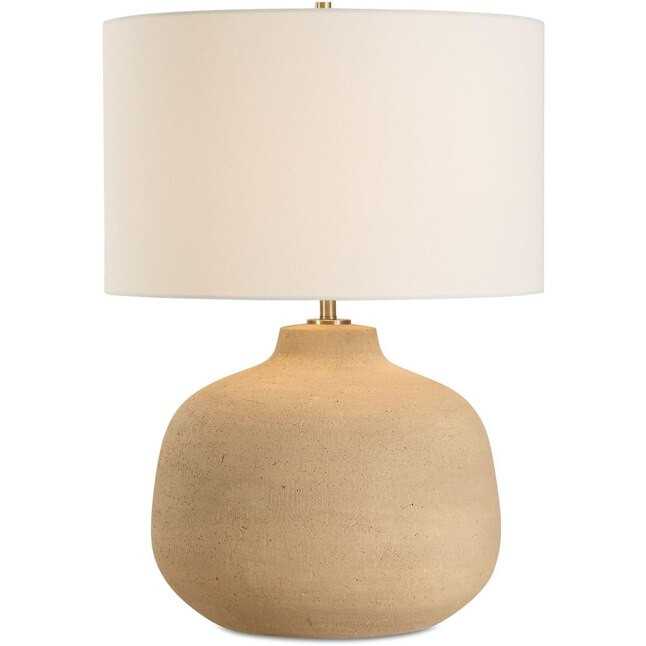 Uttermost  30600-1 Cline Table Lamp Terracotta and Brass | Lowe's