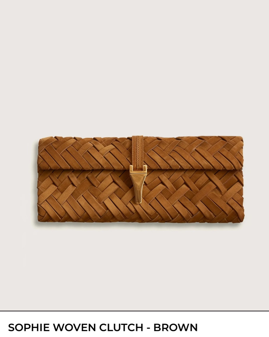 The bag of the season….an east west clutch with gold closure 

#LTKItBag