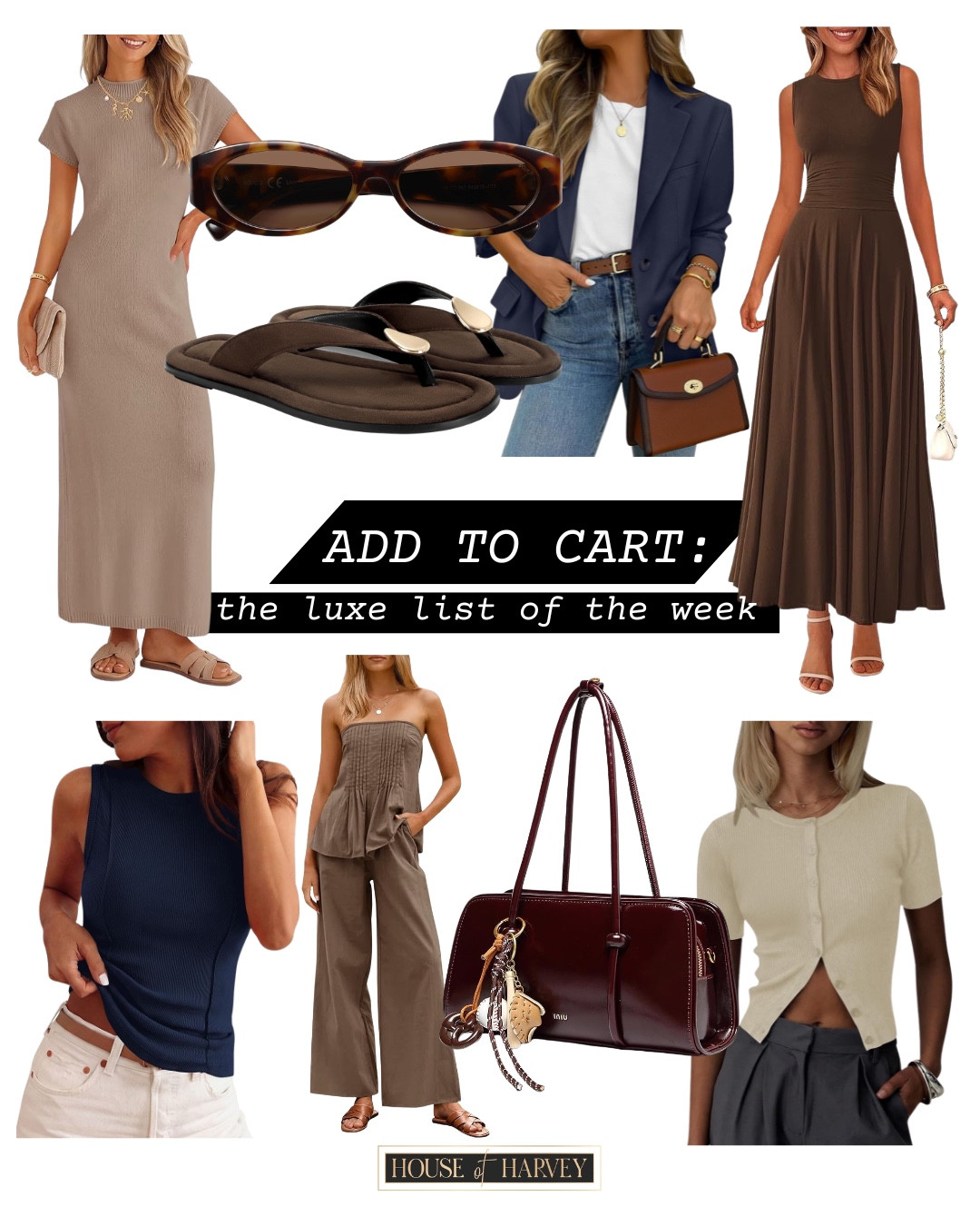 Add to cart—the luxe list of the week! I found some amazing pieces all from Amazon that are so trendy and perfect for spring! I have tops, dresses, two piece set, blazer and other fun accessories! All linked ⬆️

#ltkcreator #ltkfinds #ltkwatchnow #amazon #amazonfinds #spring #springfashion #trendyoutfits 

#LTKgrwm #LTKootd #LTKSeasonal