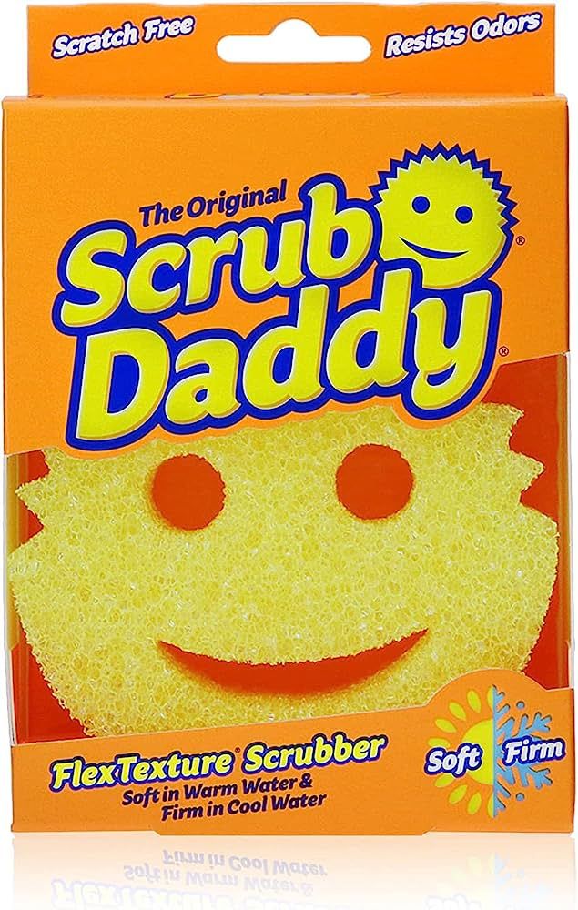 Scrub Daddy - The Original Scrub Daddy - Scratch-Free Multipurpose Dish Sponge - BPA Free & Made ... | Amazon (CA)