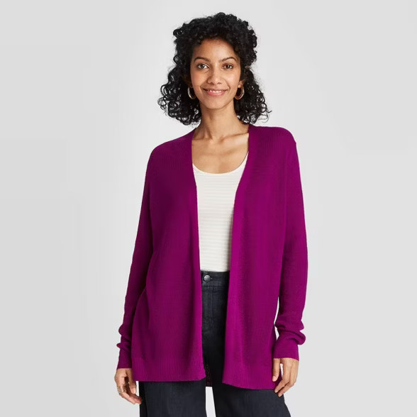Women's Open Layer Cardigan - A New Day™ | Target