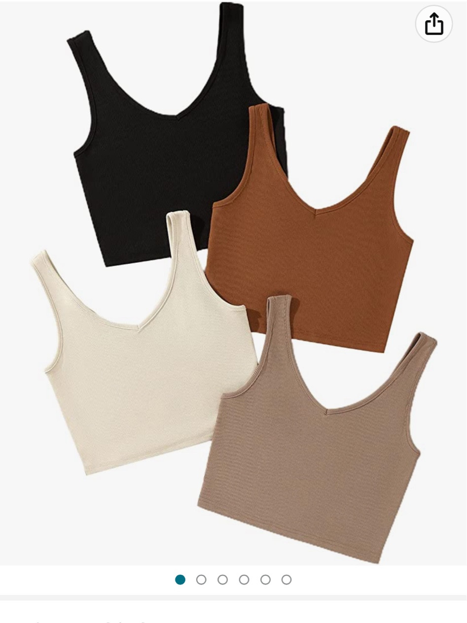 Amazon Cropped Tanks! Best seller! #bestseller #deals #amazon #workout 

#LTKFind #LTKfit #LTKunder100