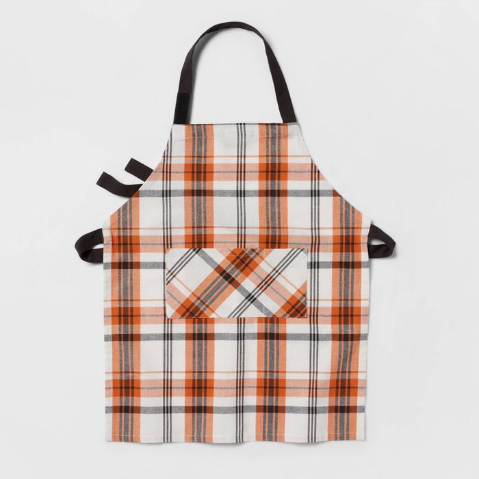 Cotton Plaid Kids' Apron - Threshold™ | Target