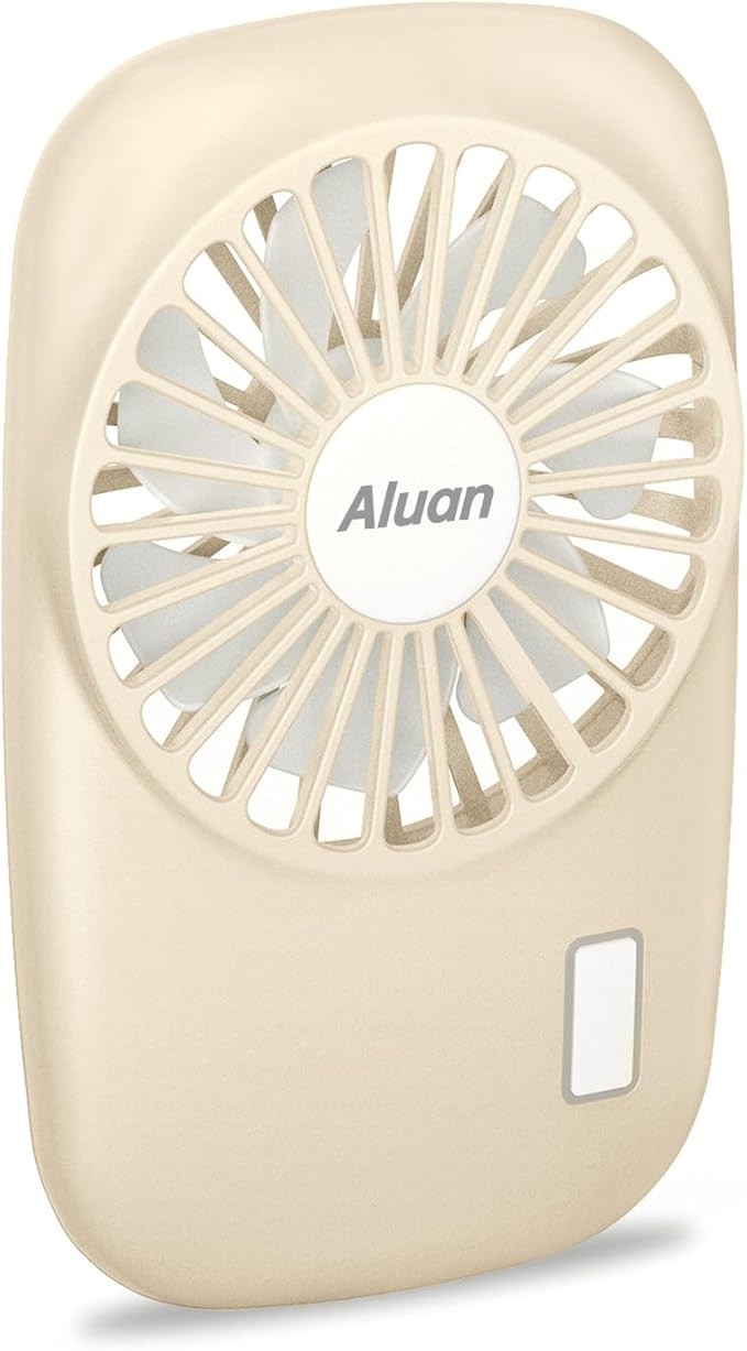 Aluan Handheld Fan Mini Fan Powerful Small Personal Portable Fan Speed Adjustable USB Rechargeabl... | Amazon (US)