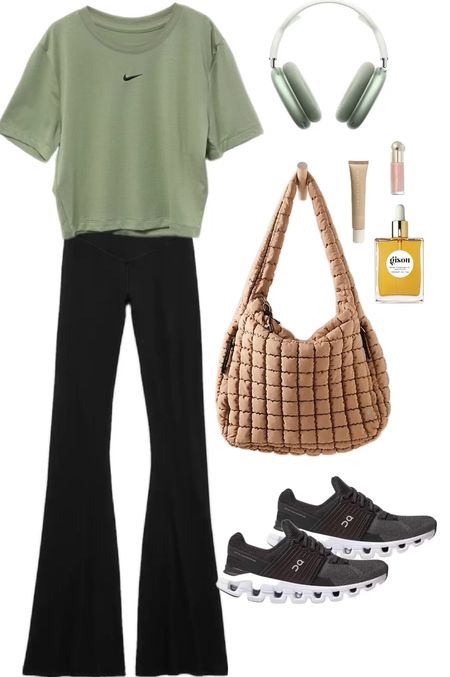 Neutrals Outfit, Business Casual, Spring Outfit, Summer Fashion, Modest Outfits, Modest Fashion, Vacation Outfit, 2024 Outfit Inspo, aesthetic outfit, Coquette Aesthetic, Soft Feminine outfit, Summer Outfit, Vacation Outfit, On Cloud Running Shoes, Flare Leggings

#LTKU #LTKActive #LTKStyleTip