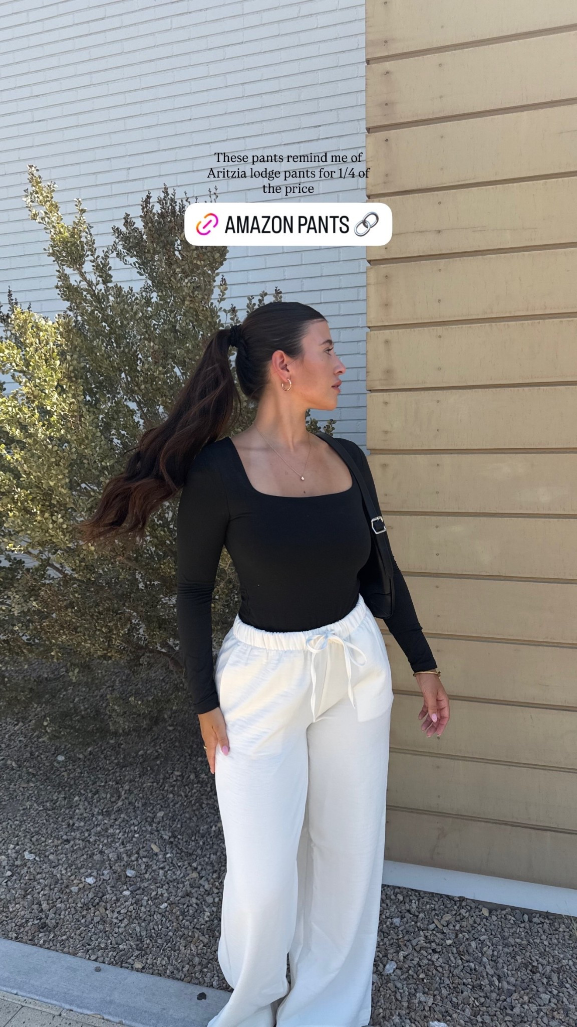 These pants remind me of Aritzia lodge pants for 1/4 of the price