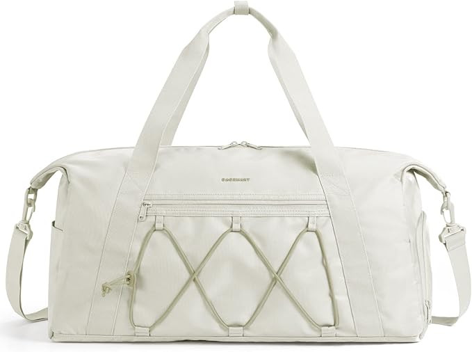BAGSMART Gym Bag for Women, Weekender Travel Bag With Shoe Compartment & Wet Pocket, Carry On Spo... | Amazon (US)