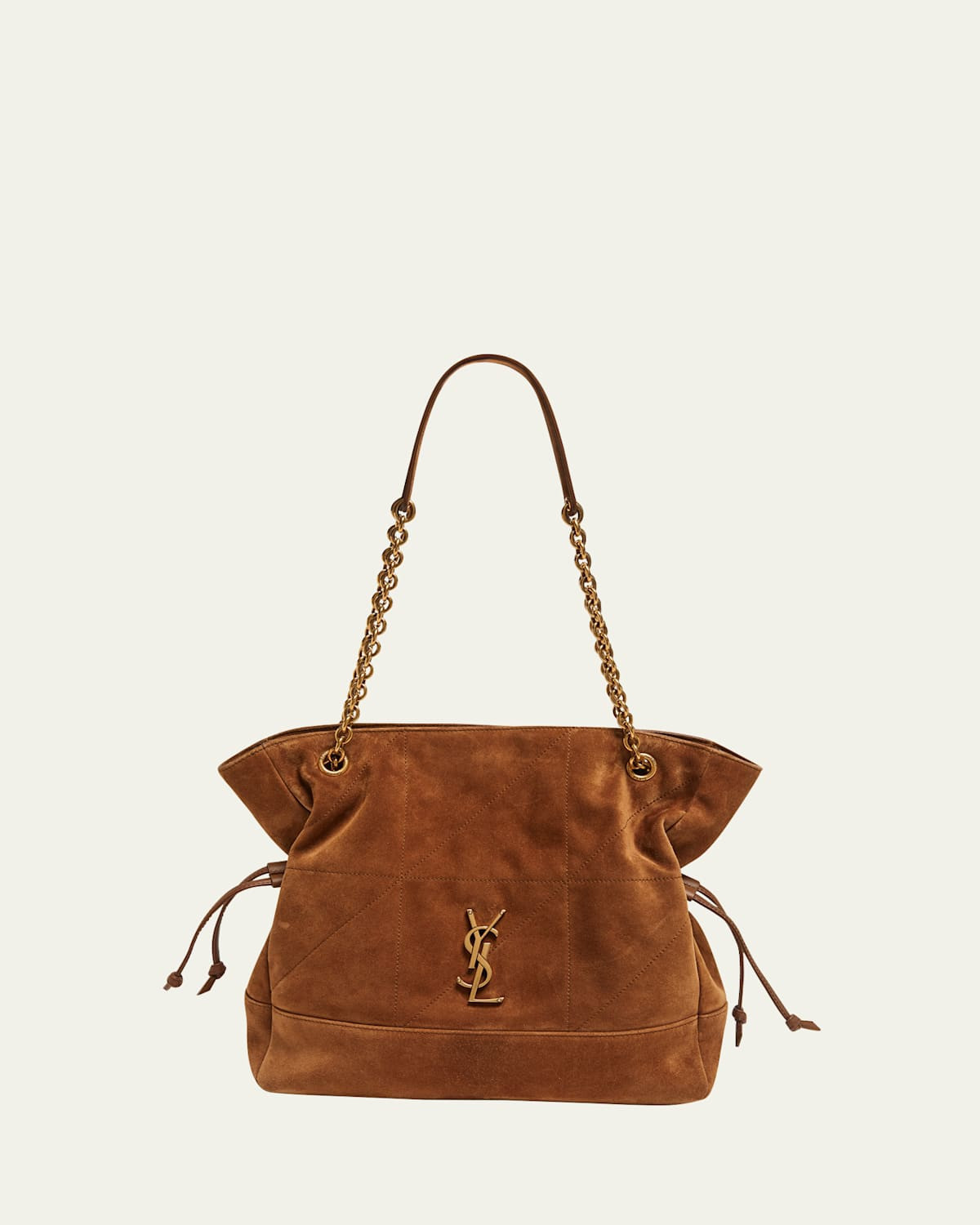 Jamie 4.3 Medium YSL Tote Bag in Suede | Bergdorf Goodman