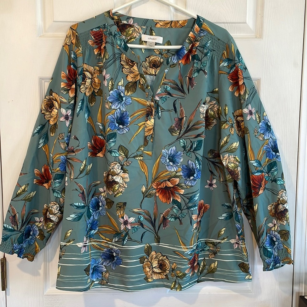 CJ Banks Size 1X Blouse | Poshmark