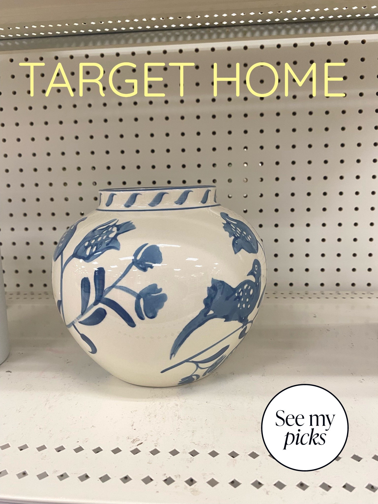 Target Home | Grand Millennial

Spruce up your space with this
gorgeous blue botanical vase.

#LTKvlog #LTKHome