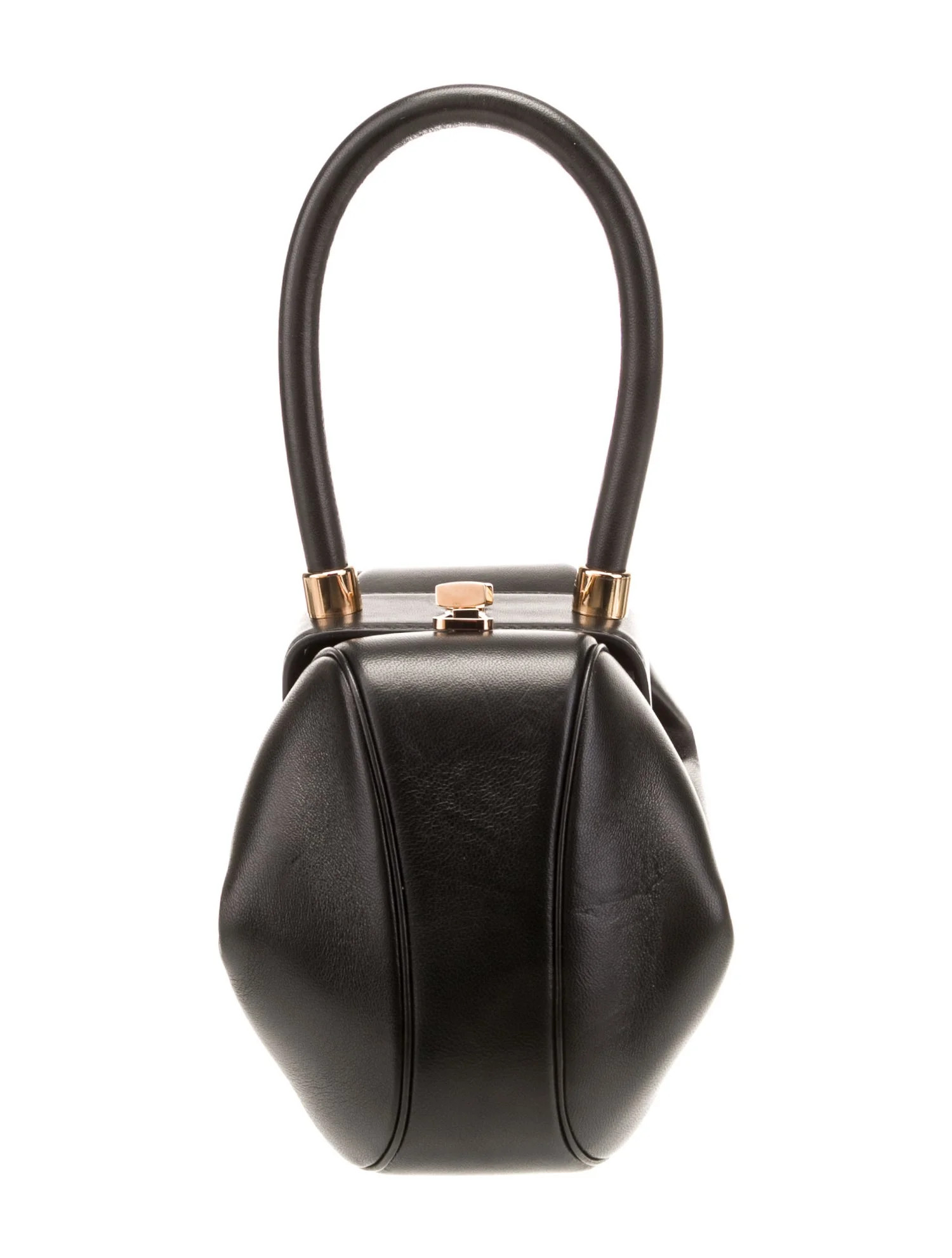 Gabriela Hearst Leather Top Handle Bag - Grey Handle Bags, Handbags - GBR37204 | The RealReal | The RealReal