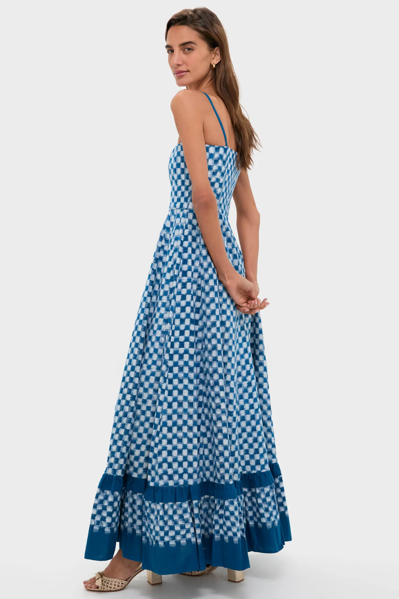 Blue Checkmate Dress | Tuckernuck (US)