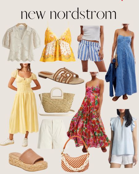 New Nordstrom 🙌🏻🙌🏻

Summer finds, summer tops, summer dresses, sandals, denim dress , straw bag 

#LTKShoeCrush #LTKFindsUnder100 #LTKWorkwear