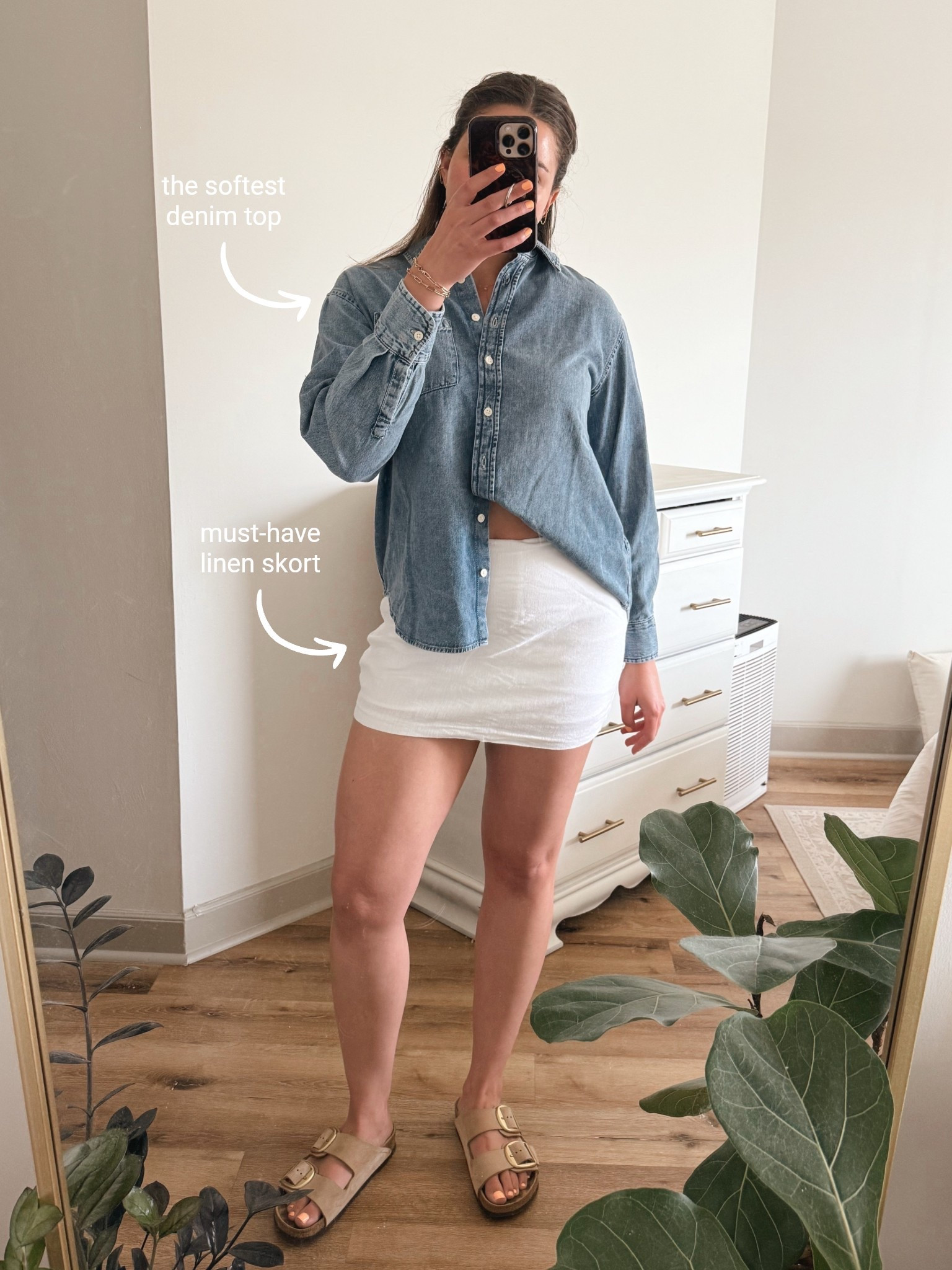 long + short outfits are my favorite! Wearing size M in the denim button up and the white linen mini skort! 

spring outfit | casual spring outfit | spring denim | spring linen | linen skirt | Abercrombie new arrivals | gap | gap denim | Abercrombie spring sale 

#LTKSpringSale #LTKSeasonal #LTKSaleAlert