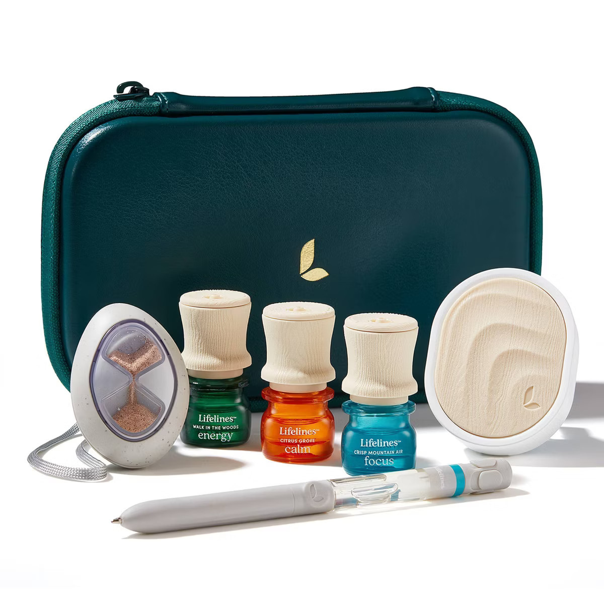 Sensory Essentials Travel Set - Lifelines: Portable Aromatherapy Diffusers, Spa Journal, No Batte... | Target