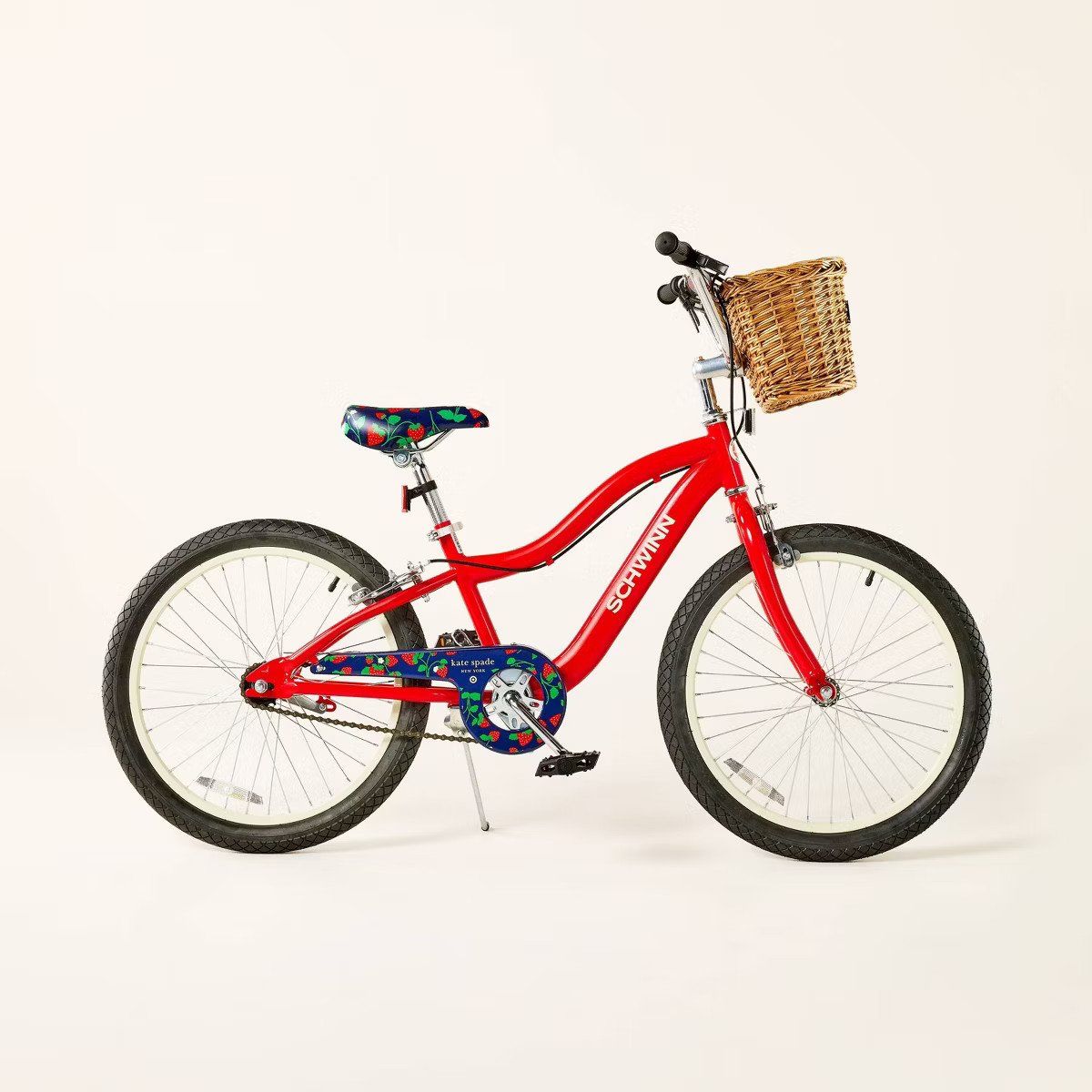 20" Strawberry Print Schwinn  Kids' Bike Navy/Red - kate spade new york x Target | Target