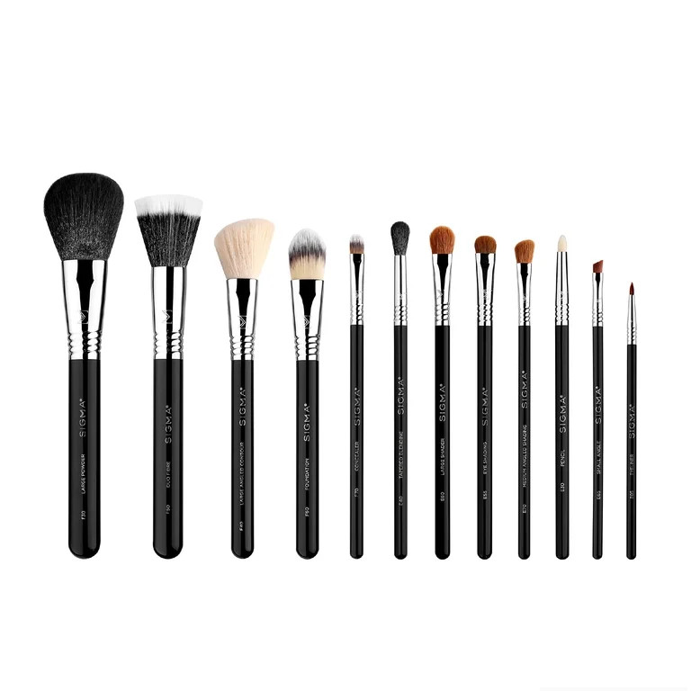 Sigma Beauty Essential Makeup Brushes Set â€“ Professional Grade Makeup Brush Set with Premi... | Walmart (US)