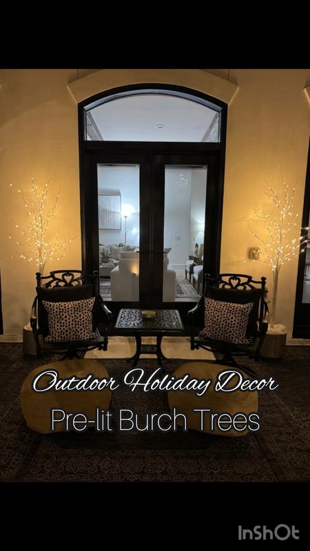 🎄 Holiday Decor 🎄

I’m obsessed with these trees! They’re 6ft tall and priced significantly less than individual trees I was looking at. They have 8 light functions for different types of blinking, twinkling, and slow transitions. ✨✨ 

This are the perfect touch for our small back patio but these can also be used inside all over the house! 

#everypiecefits

Christmas decor
Outdoor Christmas decor
Outdoor holiday decor
Porch decor

#LTKVideo #LTKhome #LTKHoliday