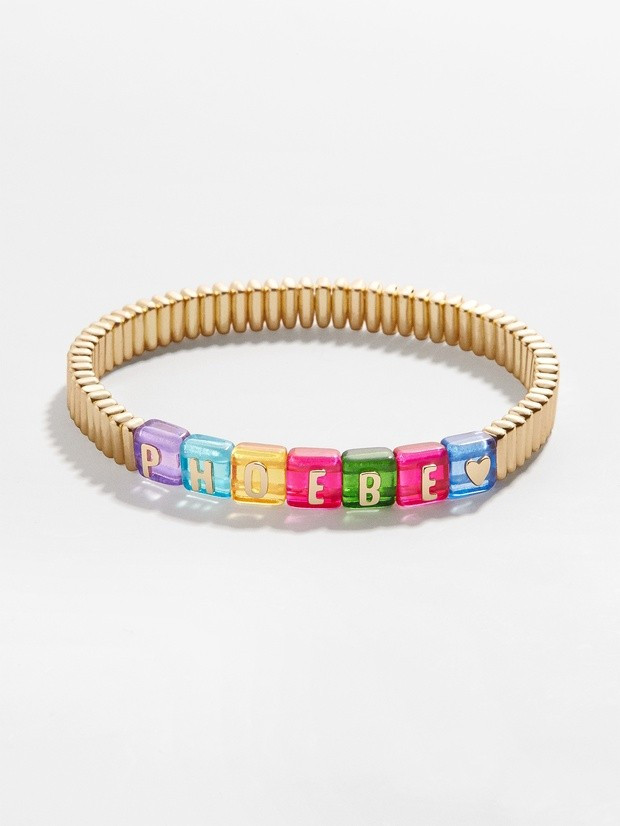 Custom Tile Bracelet: Rainbow | BaubleBar (US)