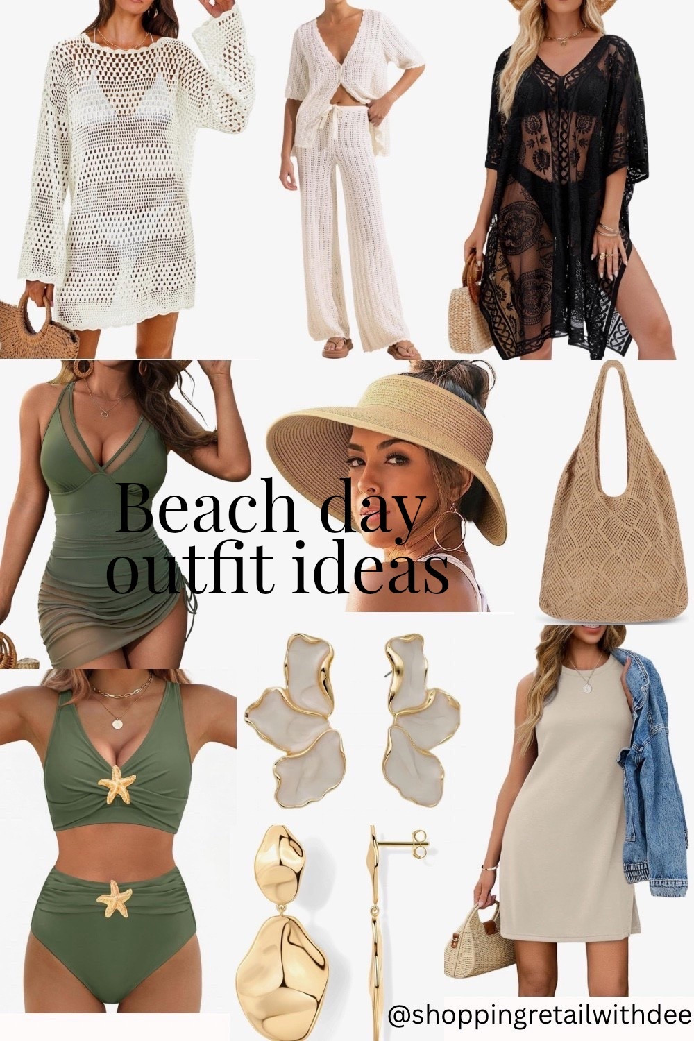 Beach day ☀️ Lake day 🌊 Pool day ready! Sharing summer swim outfits + accessories for women that are cute, comfy, and perfect for full days in the sun. Think easy coverups, grab-and-go totes, swim wear and statement extras that make your summer outfit feel complete. 

#summeroutfitsforwomen
#beachdayoutfit
#lakedayoutfit
#pooldaystyle
#summeraccessoriesfinds
#swimcoverupstyle
#vacationoutfitideas
#summerstyleinspo

#LTKTravel #LTKSeasonal #LTKSwim