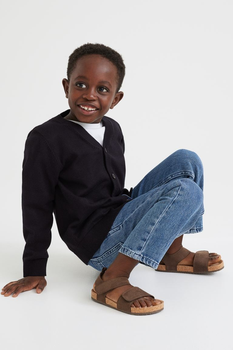 Fine-knit Cotton Cardigan | H&M (US + CA)