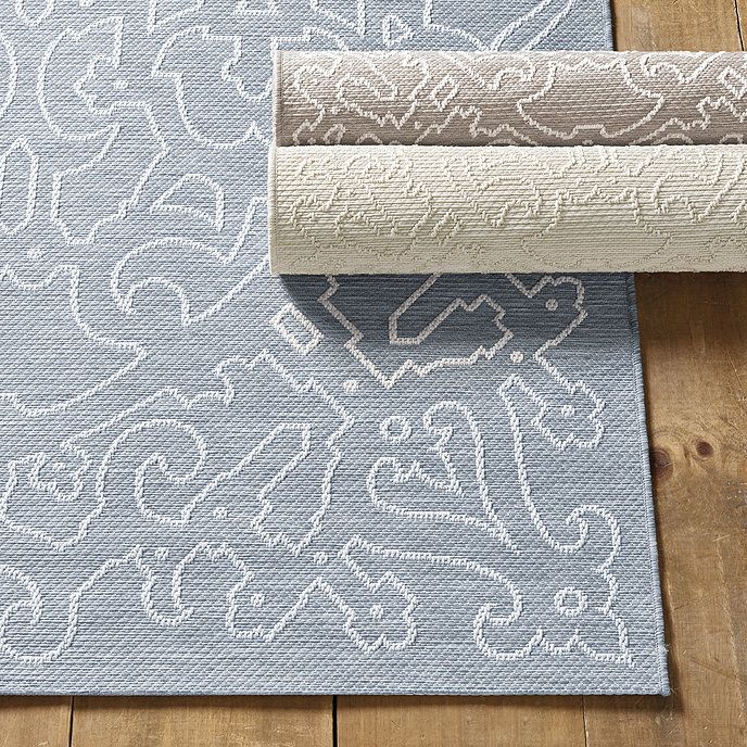 Scroll Indoor/Outdoor Rug | Ballard Designs, Inc.