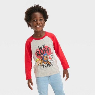 Toddler Boys' PAW Patrol T-Shirt - Gray | Target
