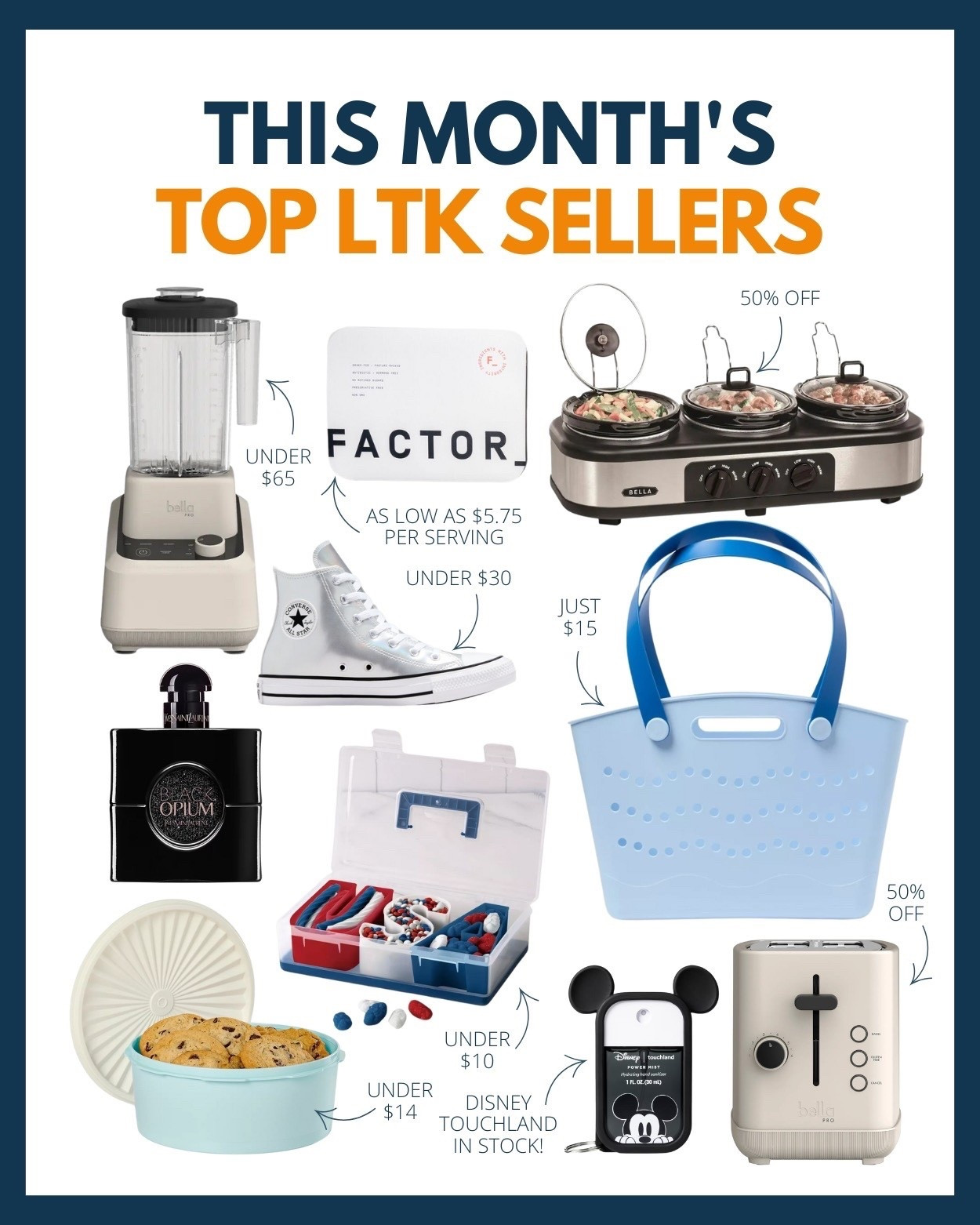 Want to know what LTK shoppers bought the most of this past month? Shop them below! 🛍️ 

From tons of kitchen essentials on sale to summer staple must haves you’re not going to want to miss these deals & top sellers for June! 🤩

#LTKSummerEdit #LTKSaleAlert #LTKFindsUnder50