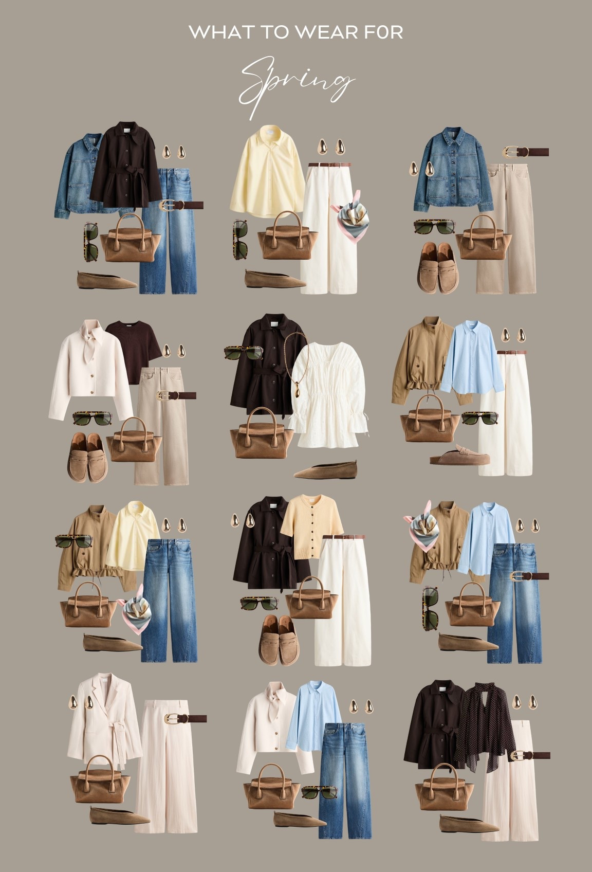 H&M Spring Capsule Wardrobe 🤎🌷☀️

#LTKspring #LTKuk