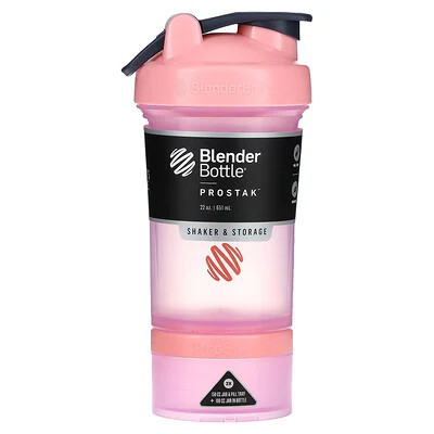 Blender Bottle, ProStak, FC Pink, 22 oz (651 ml) | iHerb