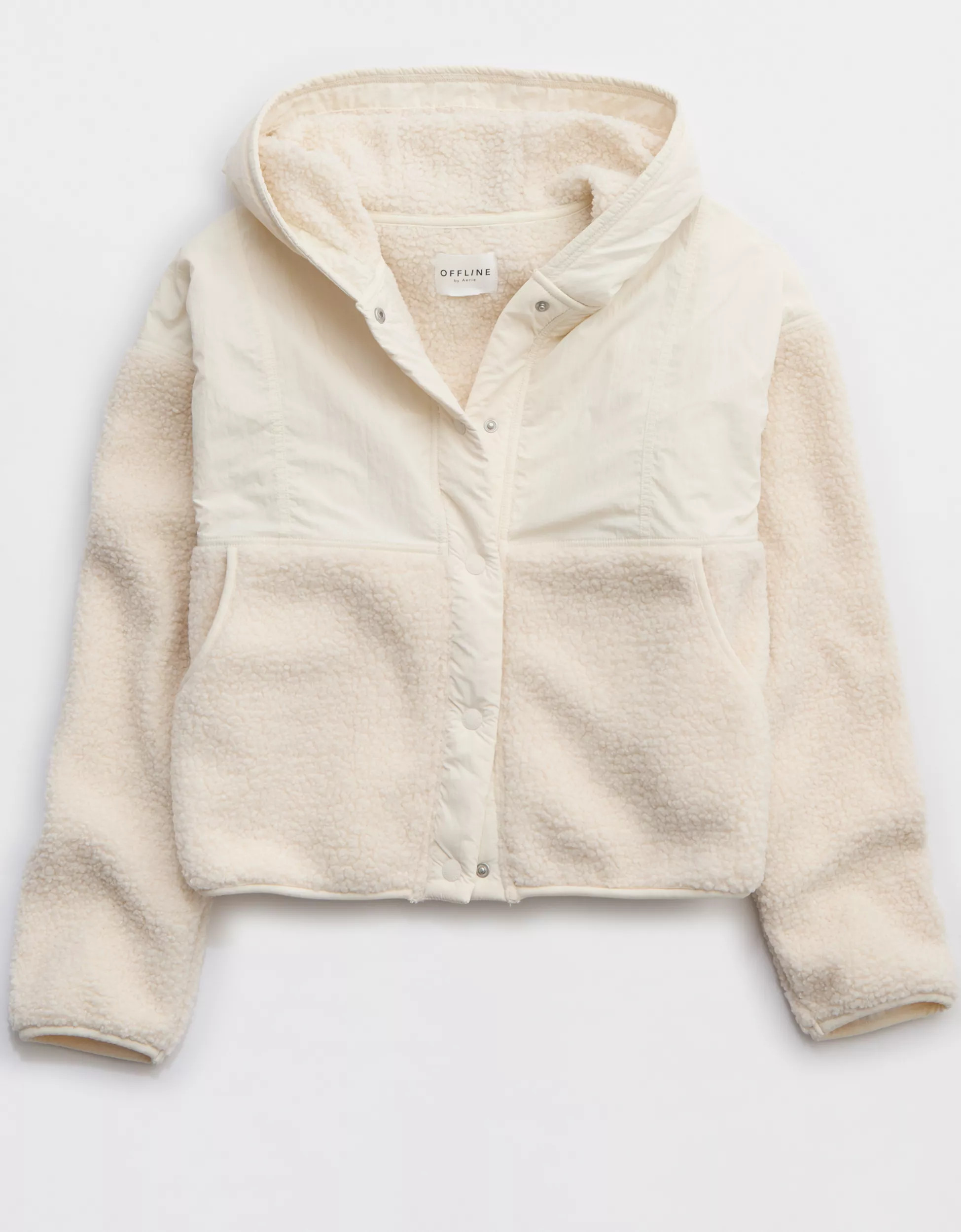 OFFLINE By Aerie Fluff Love Sherpa Jacket | Aerie