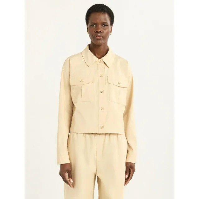 Scoop Women’s Oversized Shacket, Sizes XS-XXL | Walmart (US)