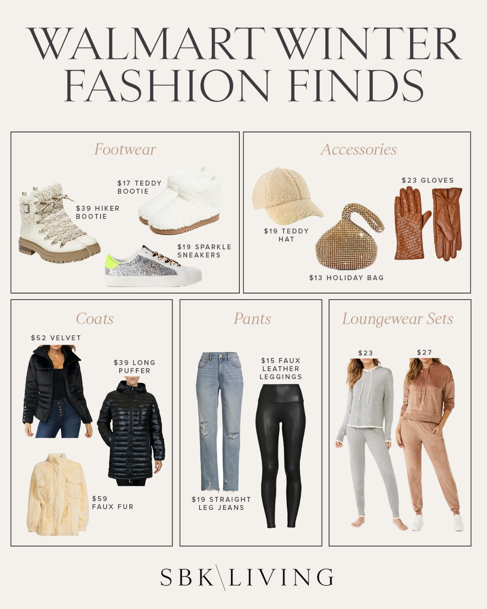 F A S H I O N \ winter fashion finds from Walmart! Coats, leggings, boots, loungewear sets and more!

Outfit 

#LTKunder50 #LTKstyletip