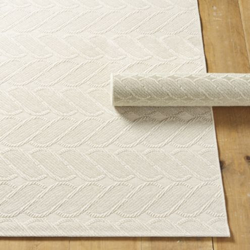 Cable Knit Performance Rug | Ballard Designs | Ballard Designs, Inc.