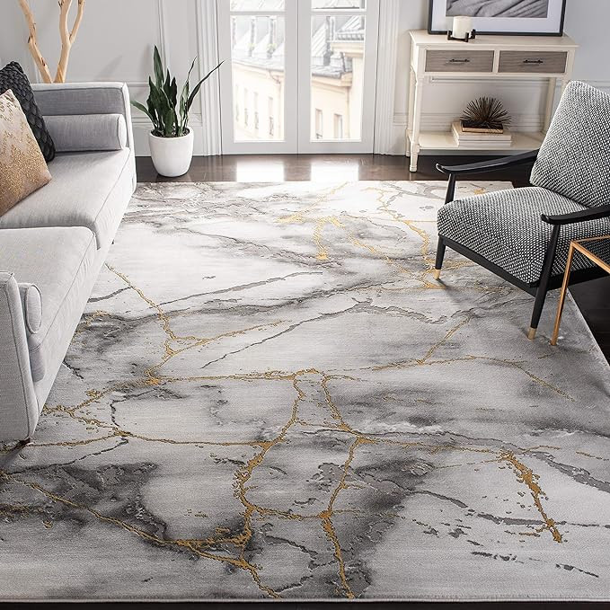 Safavieh Craft Collection CFT877F Modern Abstract Non-Shedding Living Room Bedroom Area Rug, 5'3"... | Amazon (US)