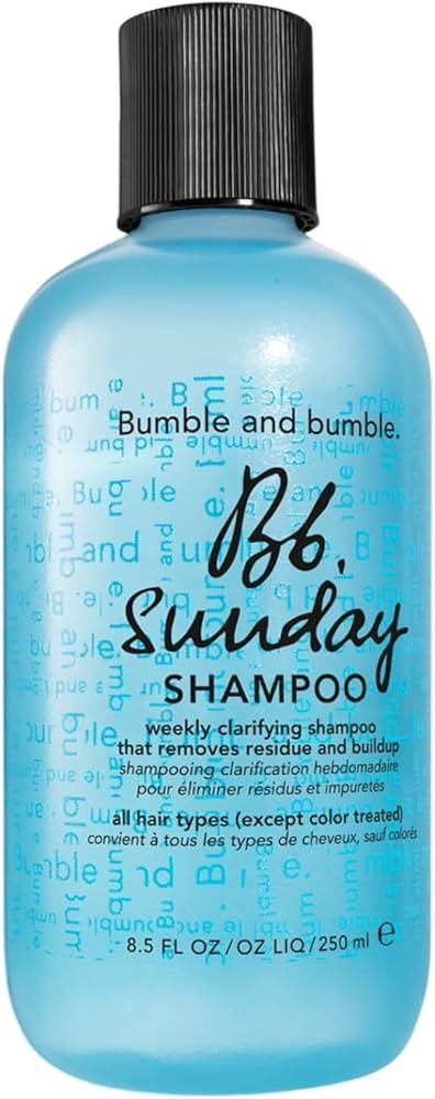 Bumble and bumble. Sunday Weekly Clarifying Shampoo | Removes Residue, Excess Oil + Pollutants | ... | Amazon (US)