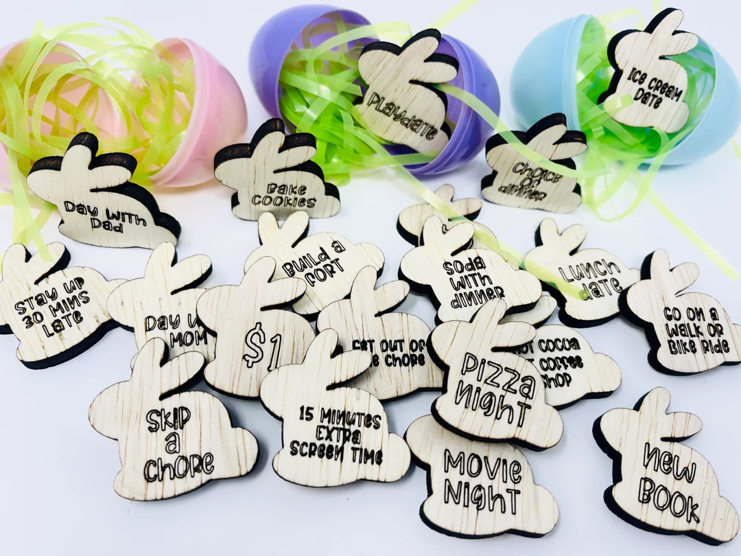 Easter Egg Tokens, Egg Hunt, Egg Fillers, Easter Scavenger Hunt - Etsy | Etsy (US)