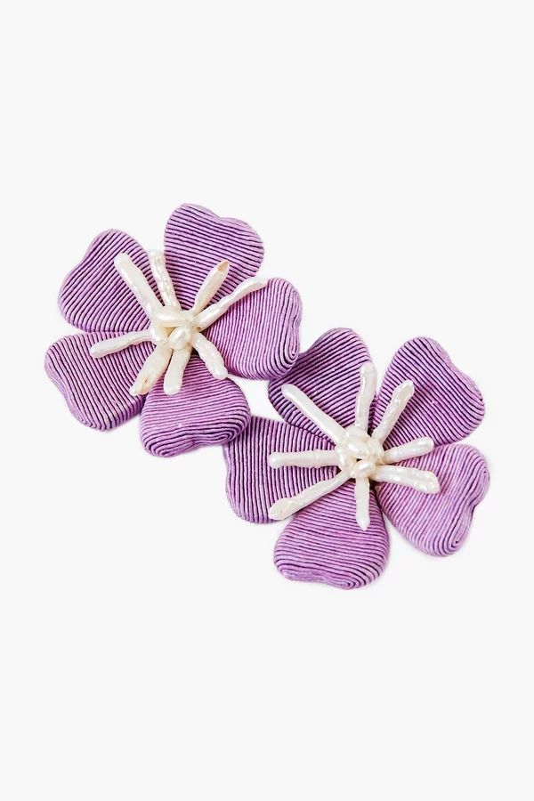 Lilac Fleur Earrings | Tuckernuck (US)