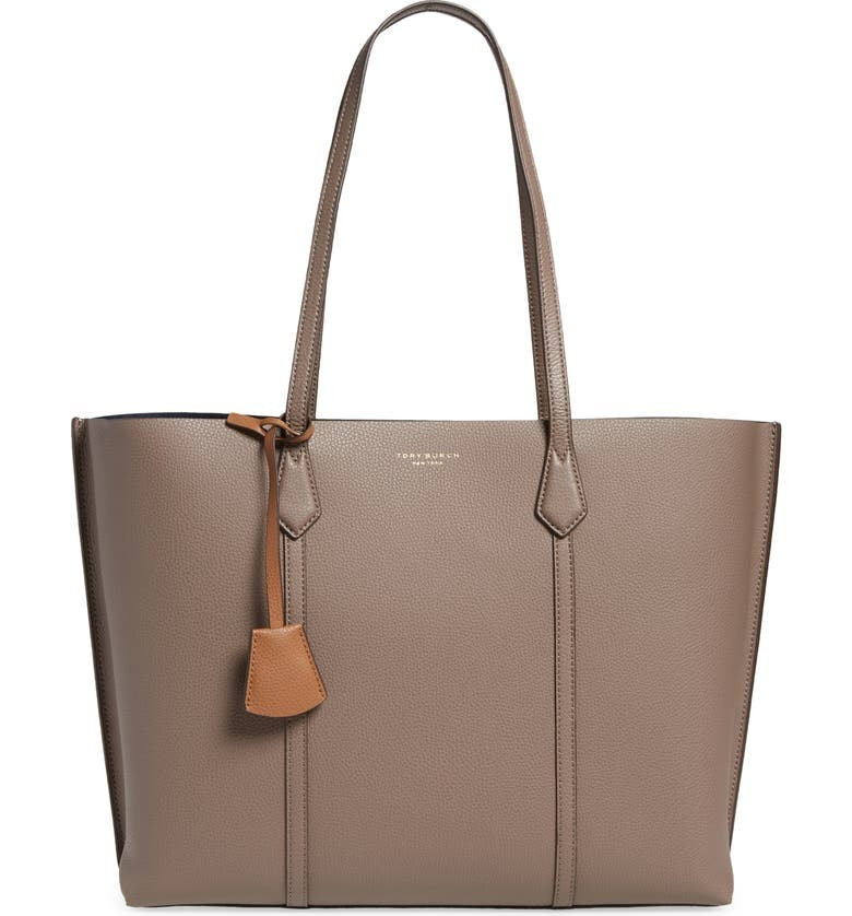 Perry Triple Compartment Leather Tote | Nordstrom