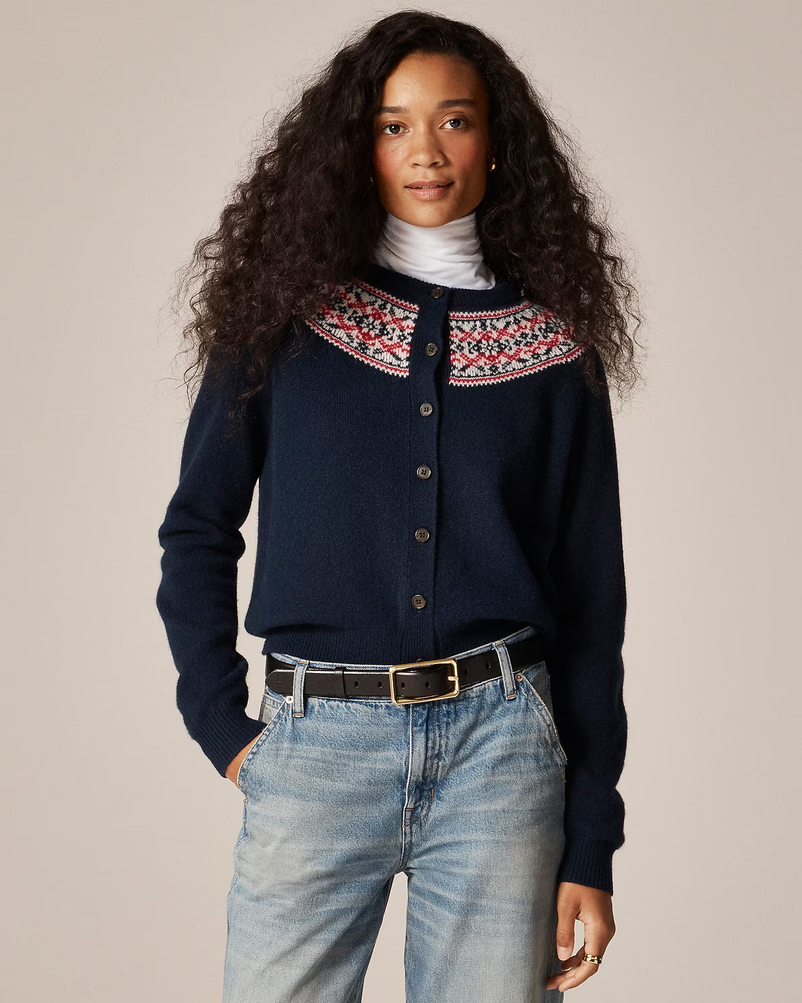 Classic Fair Isle cardigan in vintage wool | J. Crew US