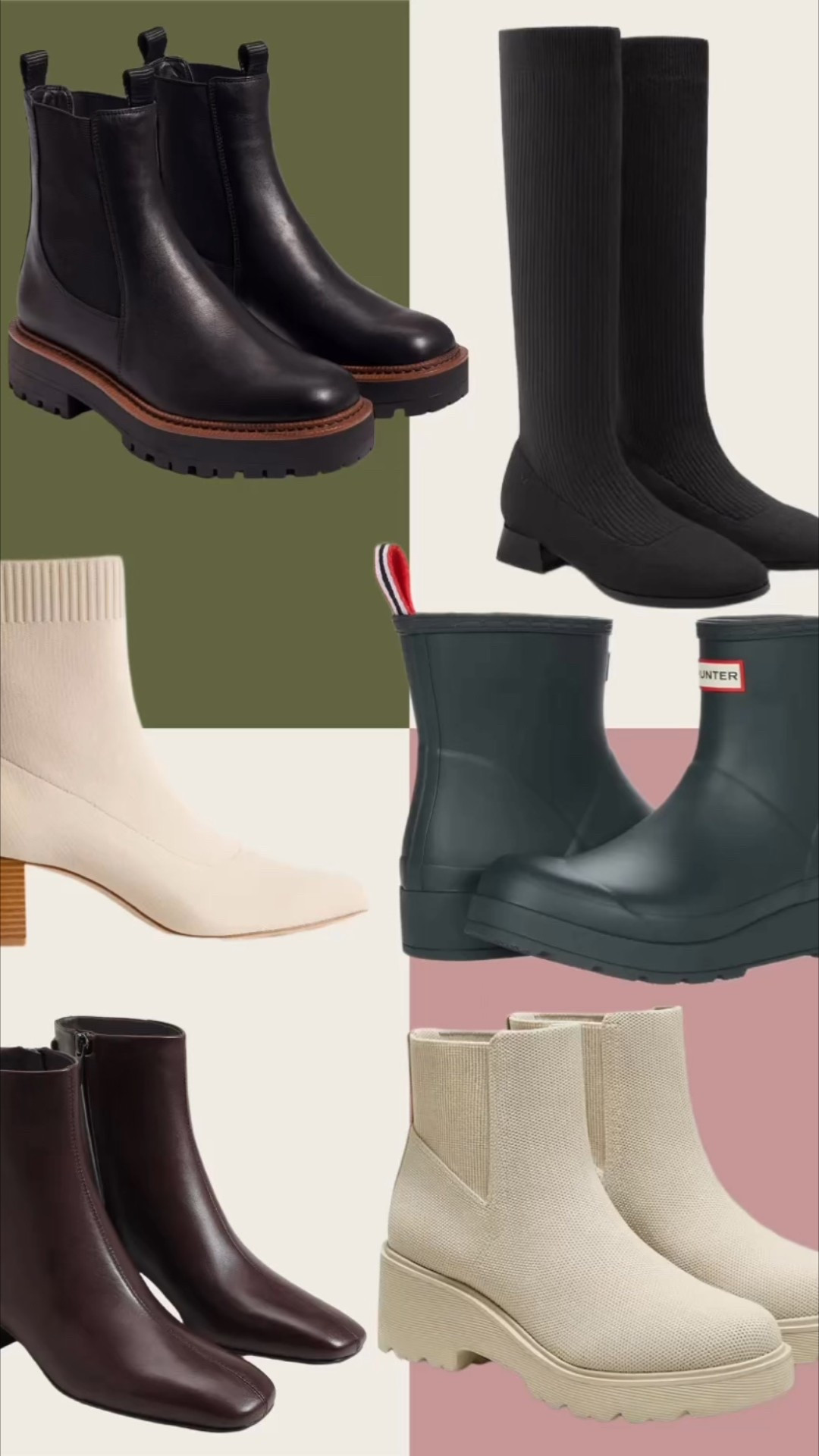 From knee high boots to rain boots to booties, these are a few of my favorite pairs. I have this tall black knit pair from @vivaia & love them! 

#LTKStyleTip #LTKSeasonal #LTKFindsUnder100