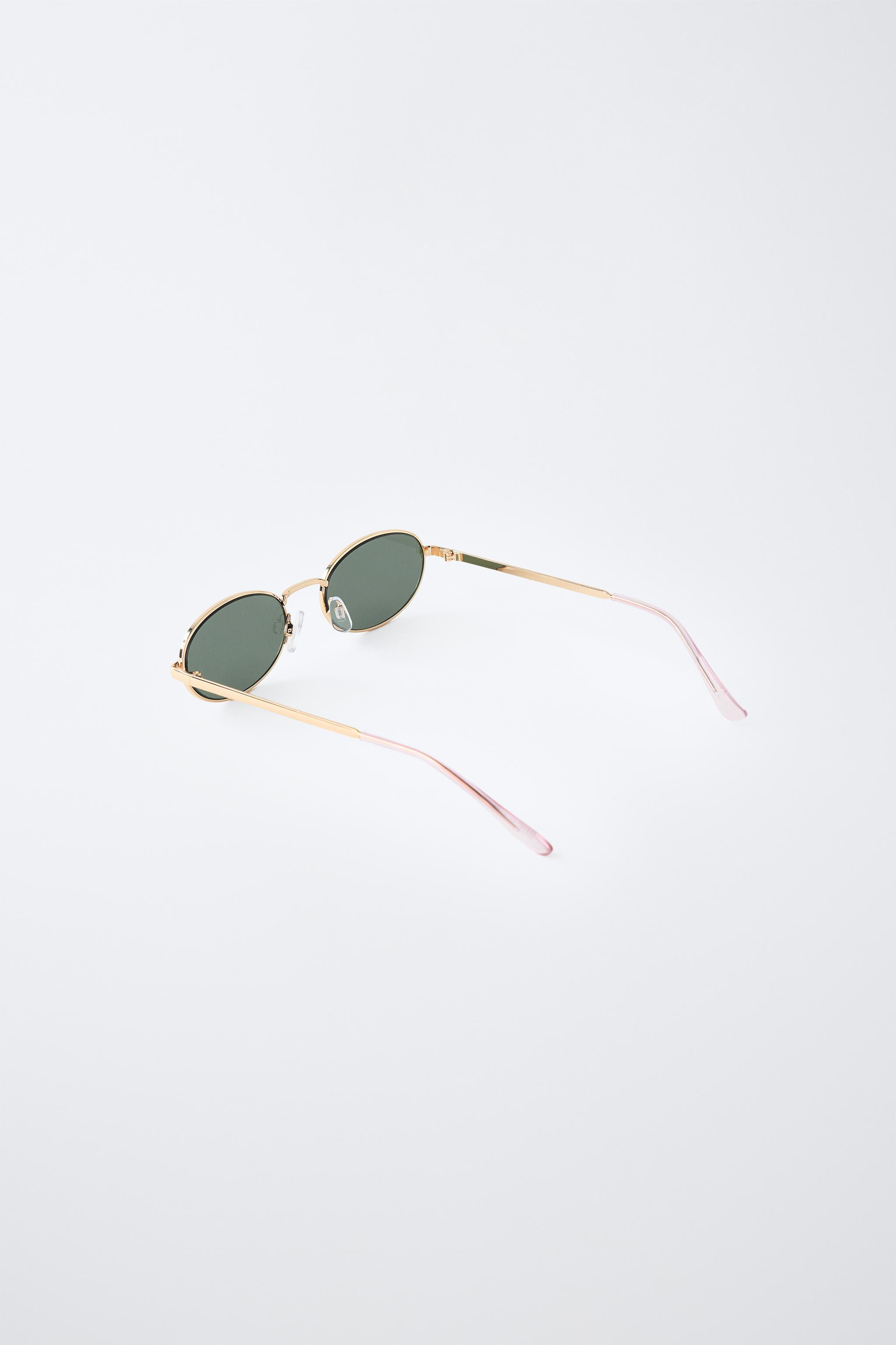 OVAL METAL SUNGLASSES | Zara US