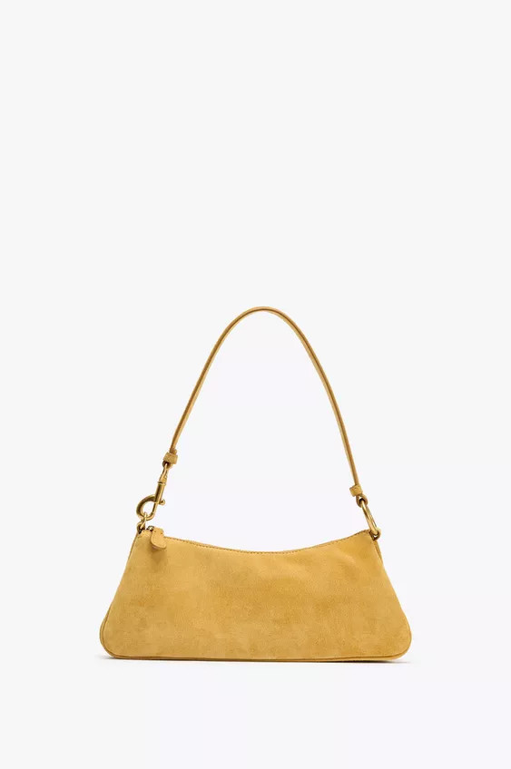 LEATHER SHOULDER BAG | Zara UK