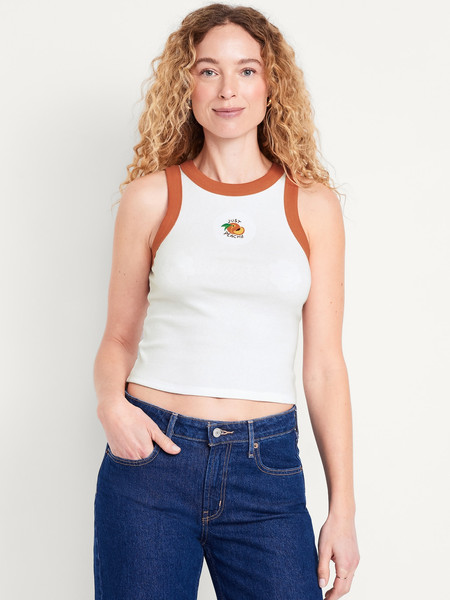 Snug Crop Tank Top | Old Navy (US)