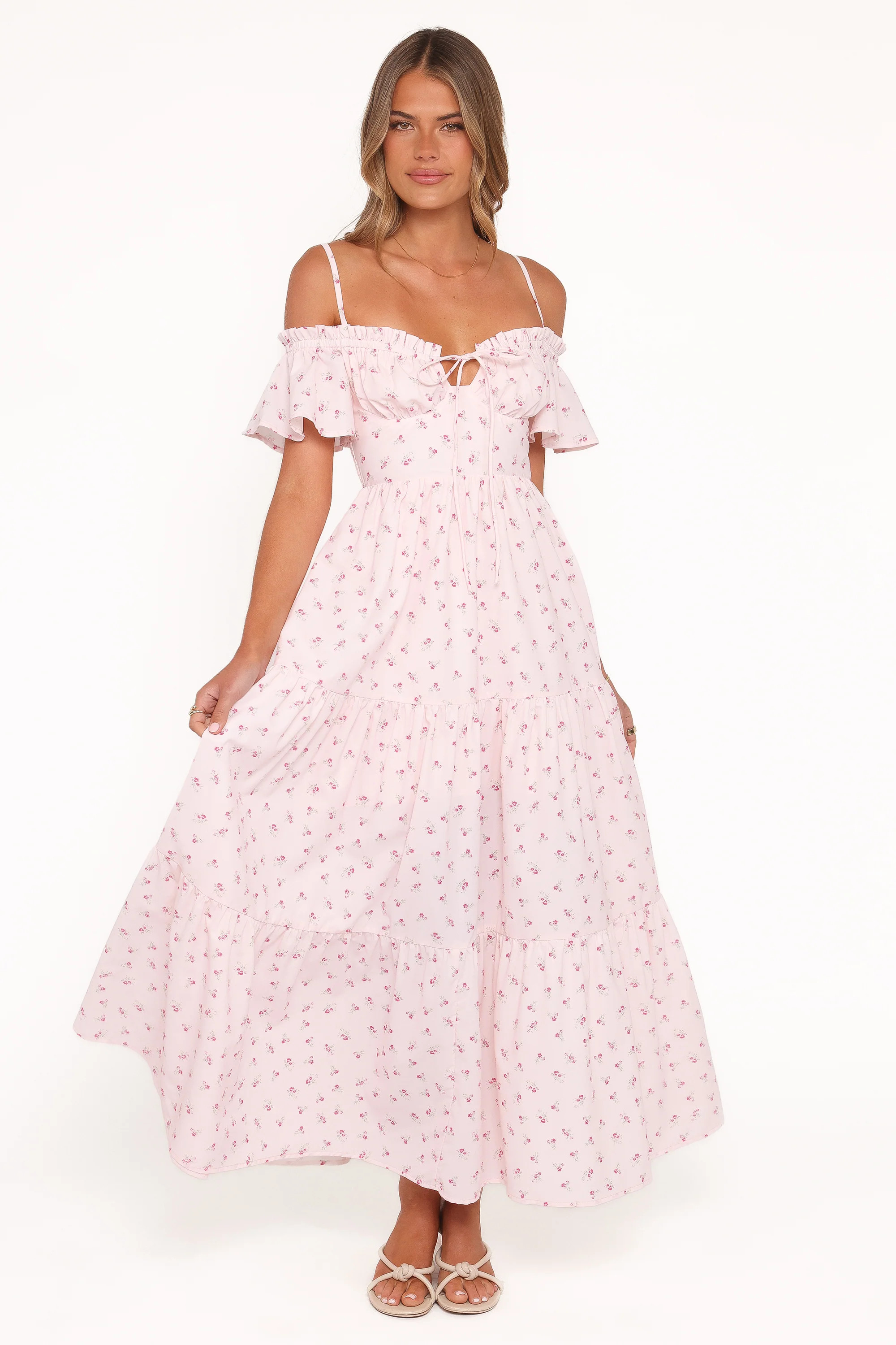 Lachay Maxi Dress - Pink Floral | Petal & Pup (US)
