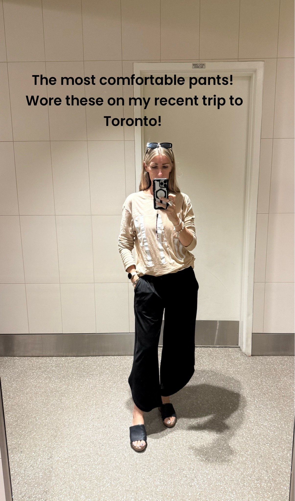 Comfy linen like palazzo cropped pants! Perfect for work, play and travel! So cozy and fit true to size.

#LTKootd #LTKmomlife #LTKTravel