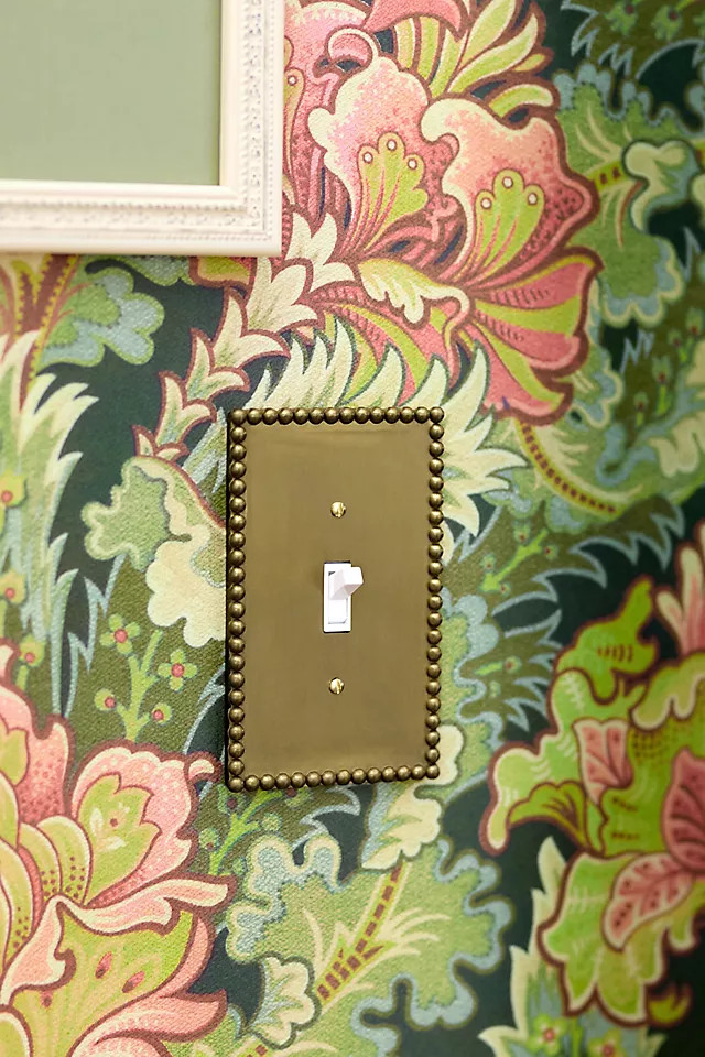 Pippa Bobbin Metal Switch Plate | Anthropologie (US)