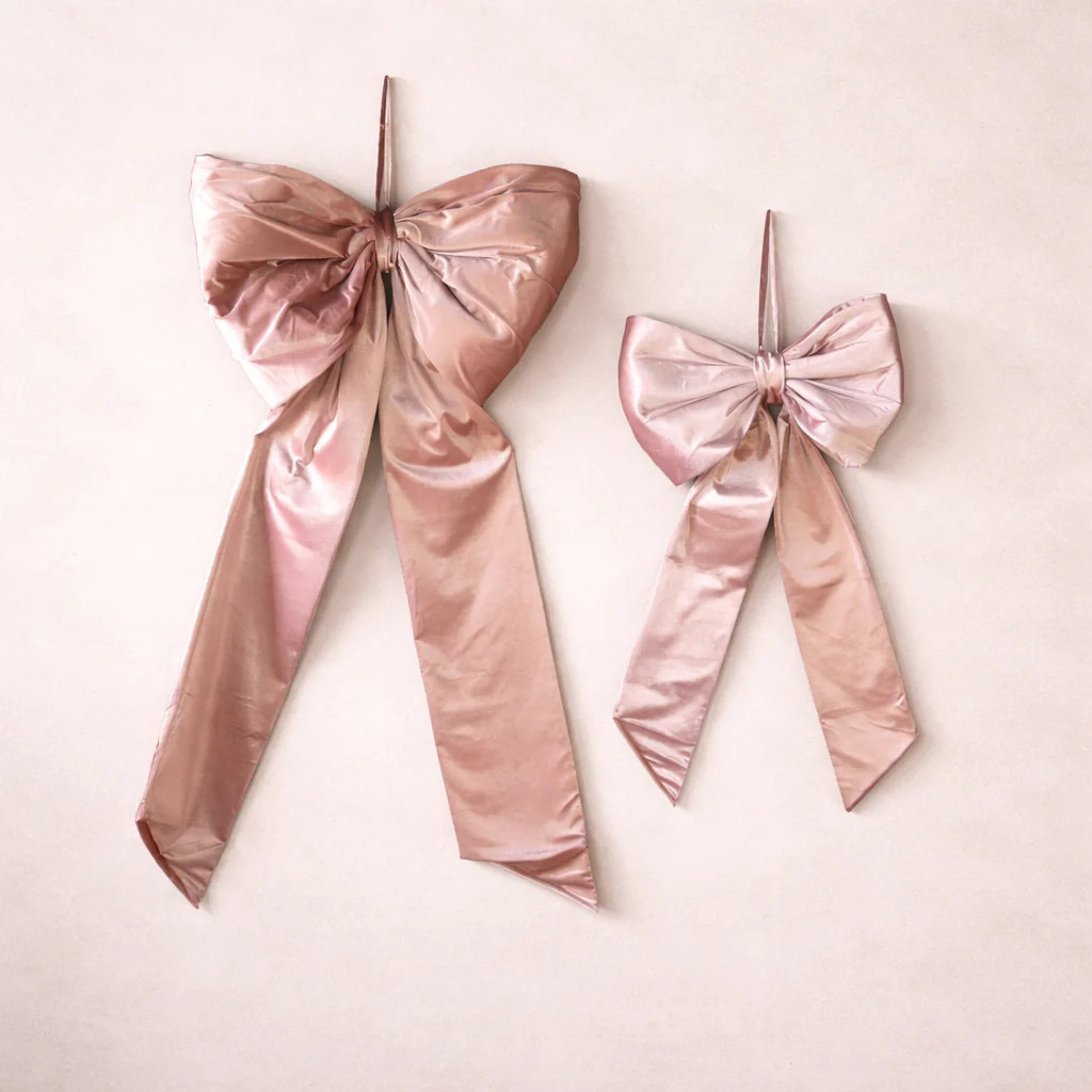 Oversized Pink Velvet Bow | By Luxe B Co. | luxe bCO